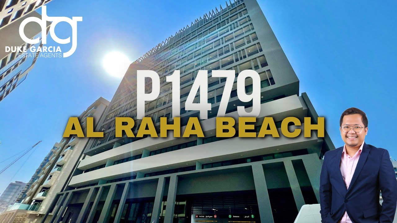 P1479, Al Dana, Al Raha Beach | 1 Bedroom (05 Layout) [Virtual Tour]