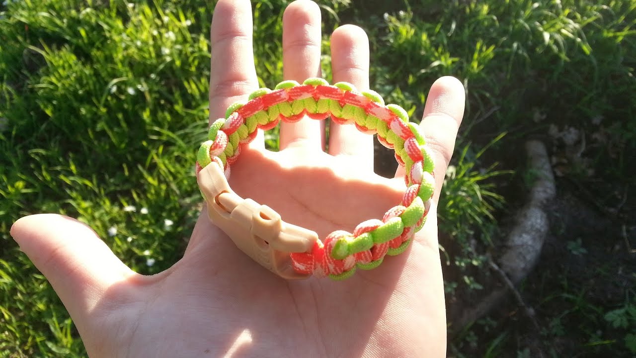 Bransoletka survivalowa / paracord, splot cobra { jak zrobić } by HuntingPL