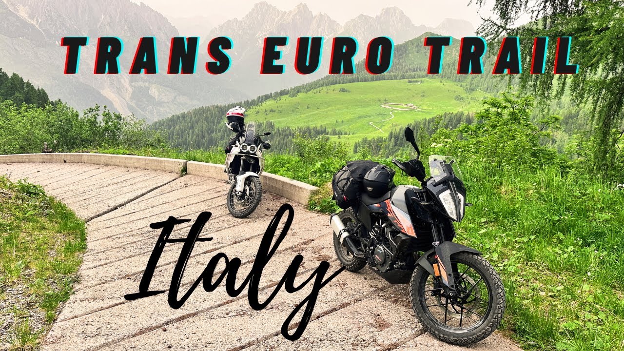 Our First TET on Ducati Desert X and KTM 390 Adventure | Trans Euro Trail Italy