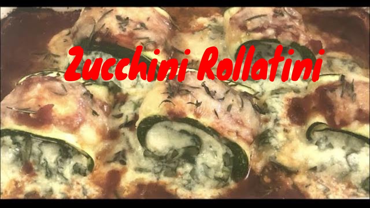 How to make Zucchini Rollatini #zucchinirollatini