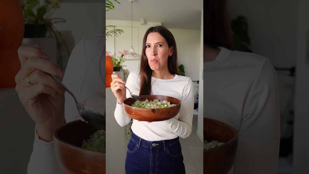 Szybka sałatka z tuńczykiem #recipe #przepis #salatka