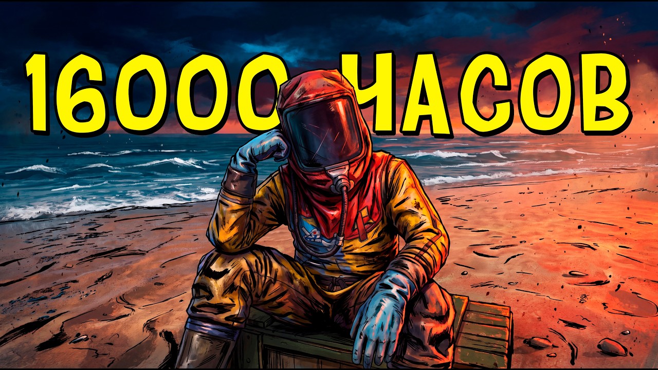 КАК ВЫЖИВАЕТ СОЛО 16.000 ЧАСОВ на ОФИЦИАЛКЕ в РАСТ/RUST