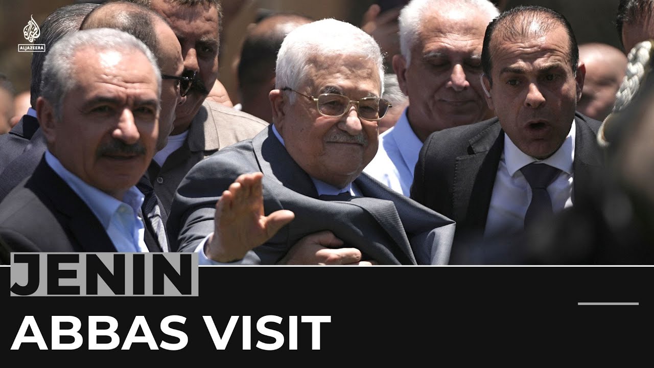 Palestinian leader Abbas visits Jenin refugee camp after Israeli raid