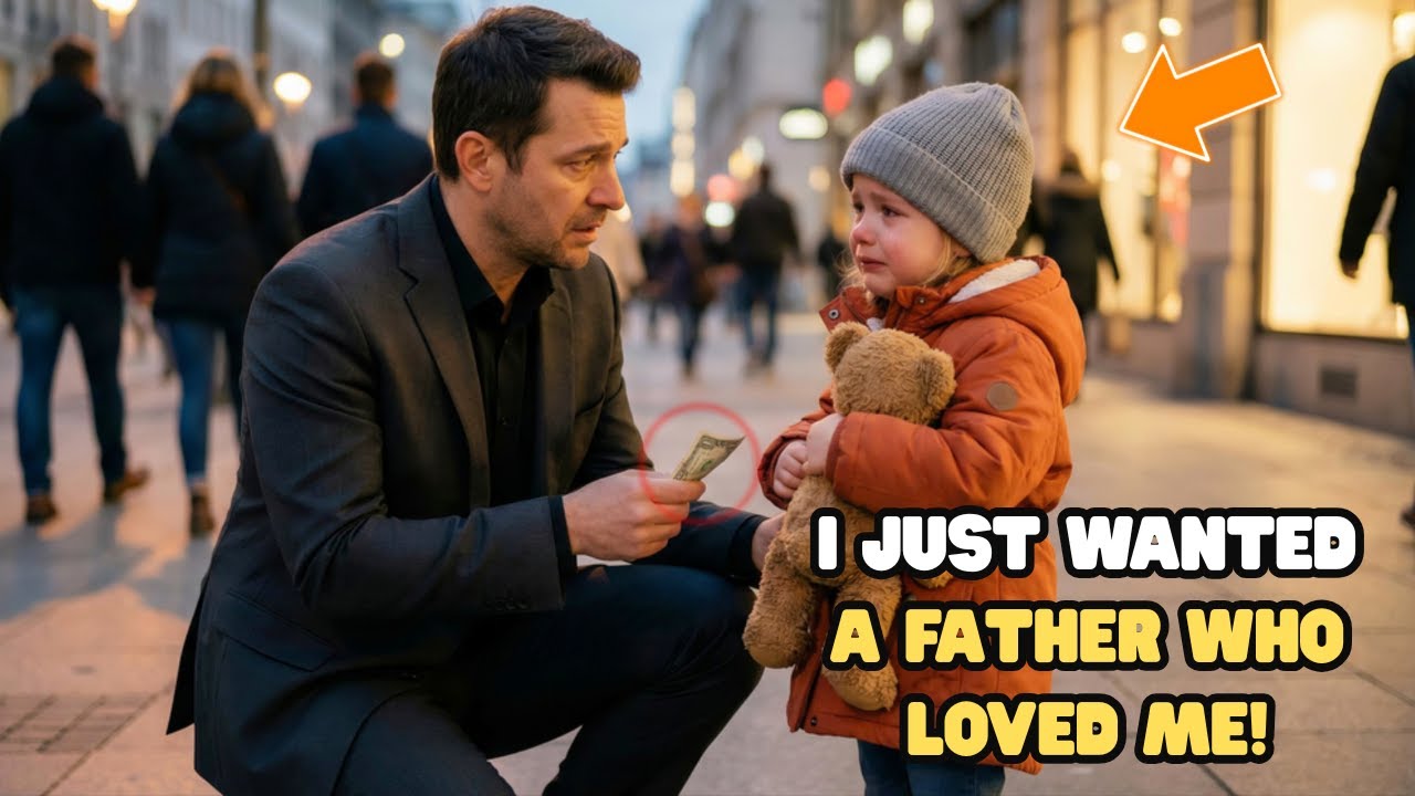 POOR GIRL REJECTS BILLIONAIRE’S MONEY – she wants a Dad who Loves her, and what follows Shocks all