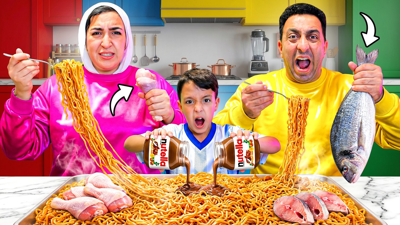 تحدى صنع أكبر صحن أندومى فى العالم 🍝 ! النهاية صادمتنا 😱!