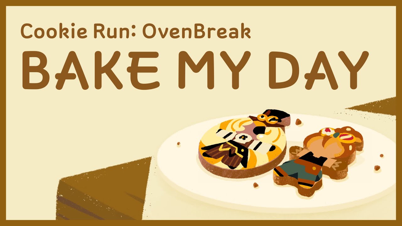 CookieRun Bake My Day - Croissant Cookie & Timekeeper Cookie