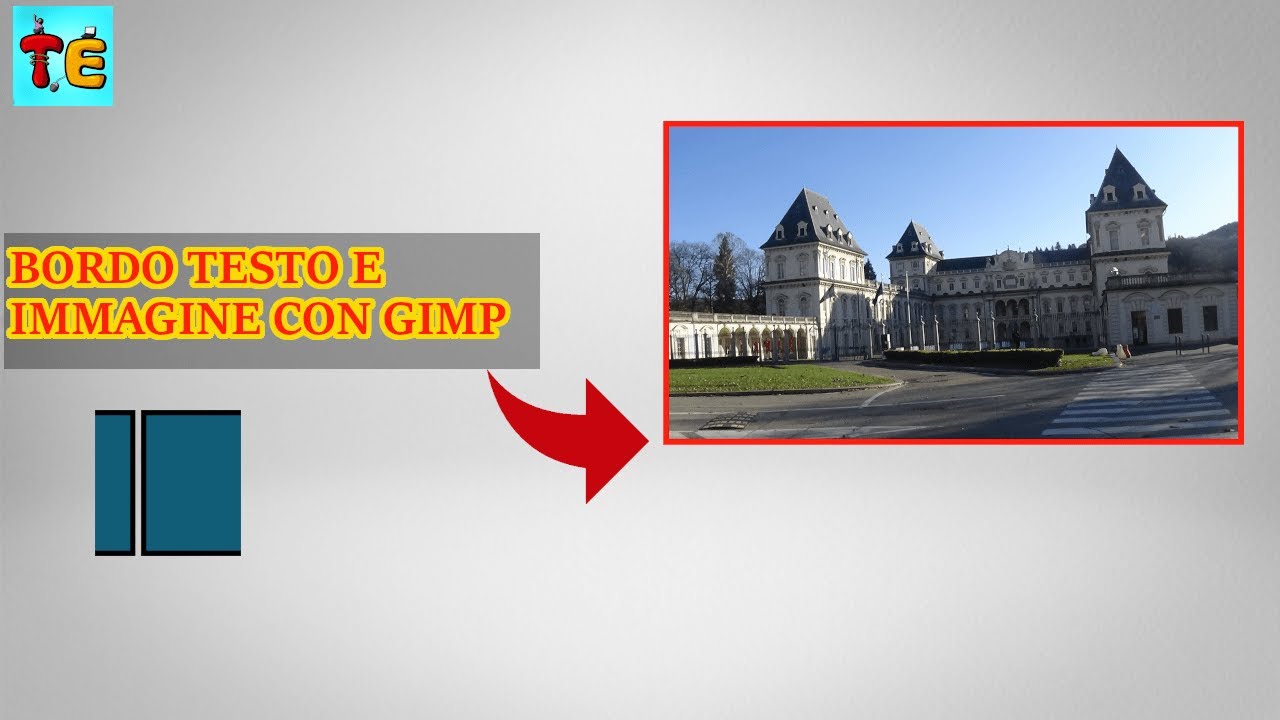 COME AGGIUNGERE UN BORDO A UN TESTO O A UN IMMAGINE CON GIMP
