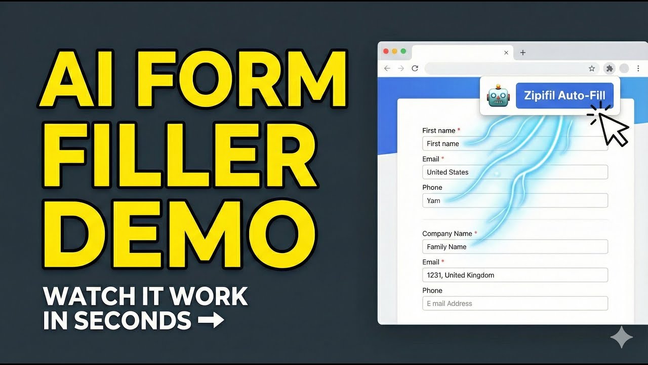 AI Form Filler | Chrome Extension