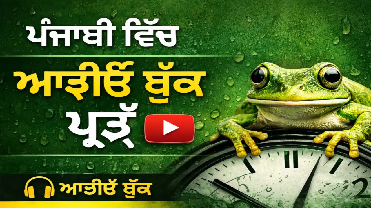 Eat That Frog Audiobook Punjabi | ਪੰਜਾਬੀ ਵਿੱਚ ਆਡੀਓ ਬੁੱਕ ਪੜ੍ਹੋ | Brian Tracy Book Summary