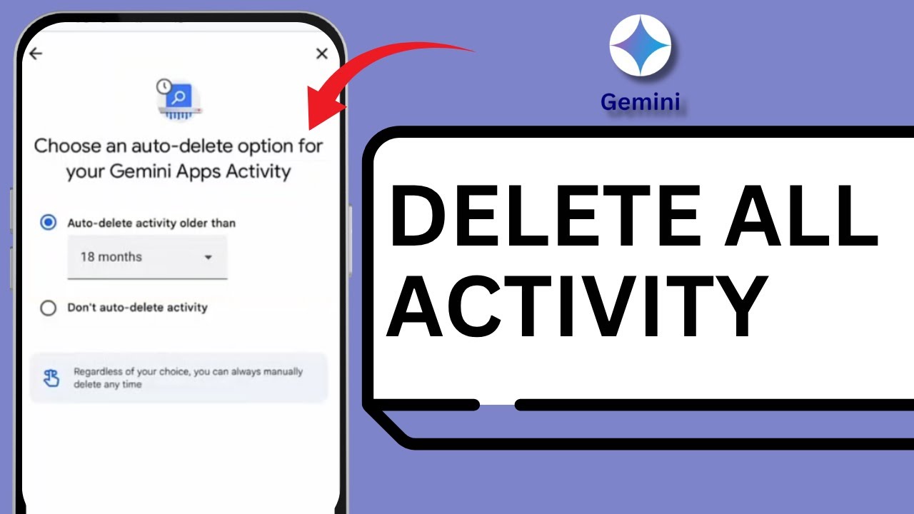 How to Delete All Gemini Activity, Chats, Images & Prompts
