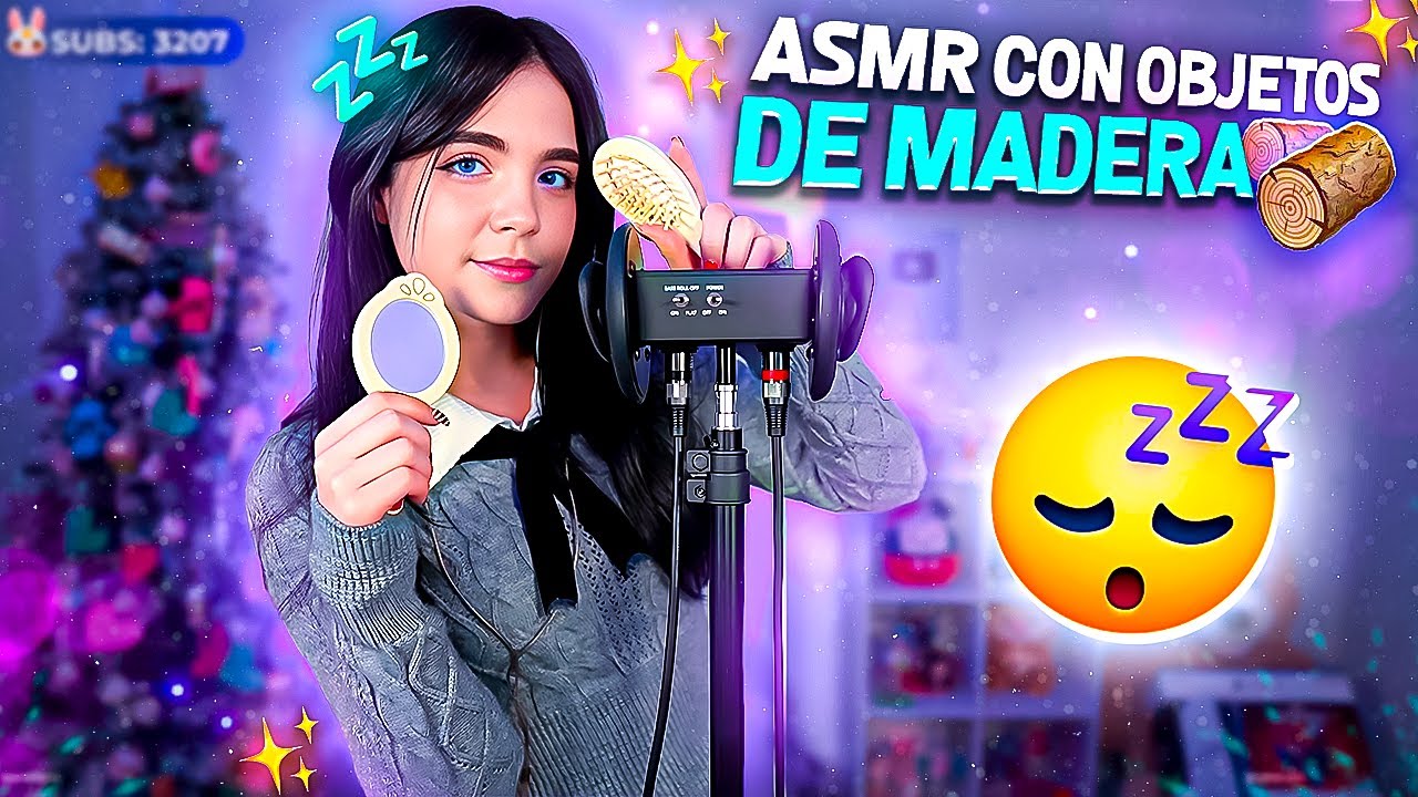 ASMR CON OBJETOS DE MADERA 🥱 | Staryuuki