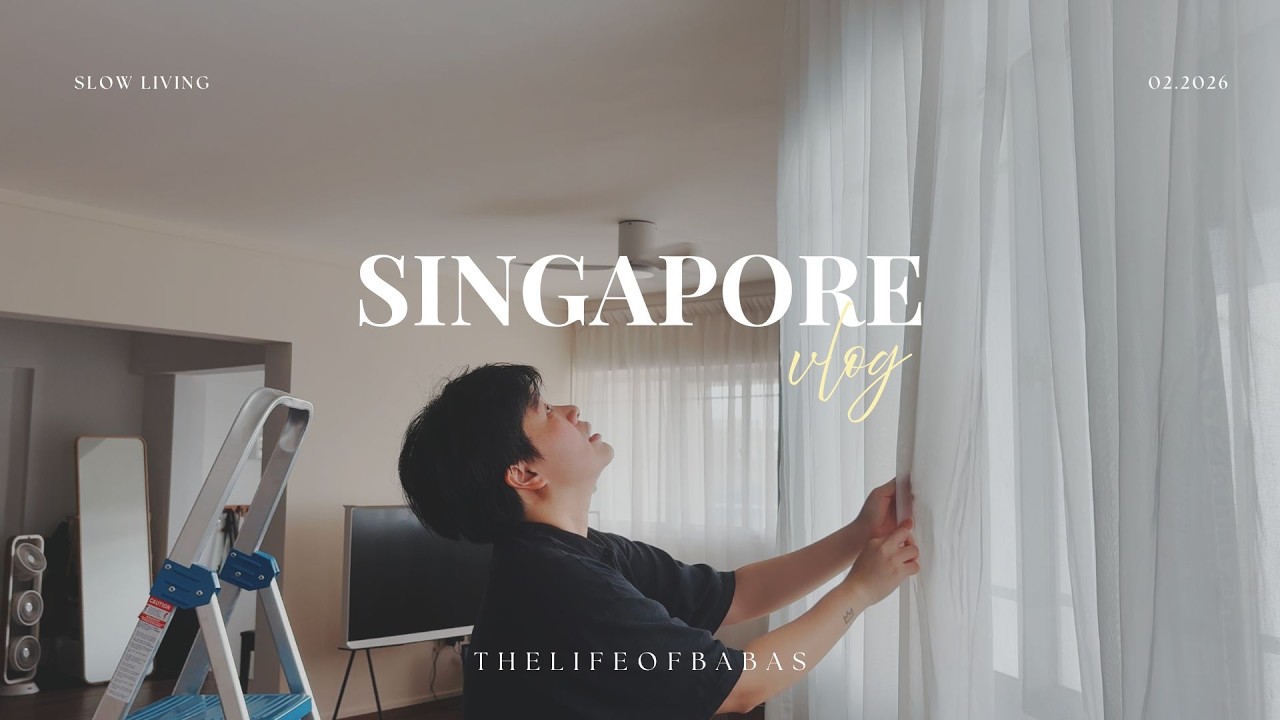 Slow Living in Singapore: Errands, Working, Eating (filmed on iPhone 16)