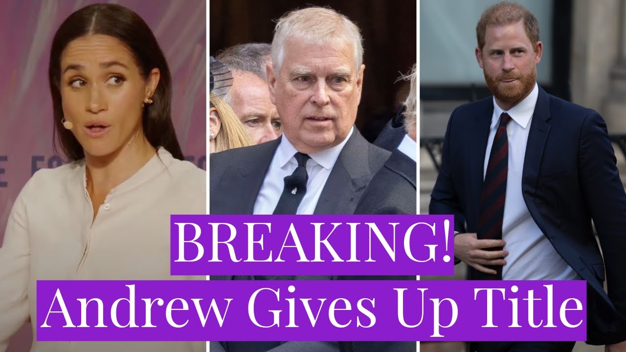 Afternoon Tea Ep 3: BREAKING Prince Andrew Gives Up Titles, What This Means for Harry & Meghan
