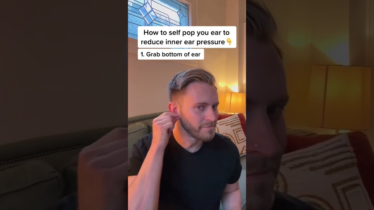 How to pop your ear - reduce sinus and ear pressure in seconds!