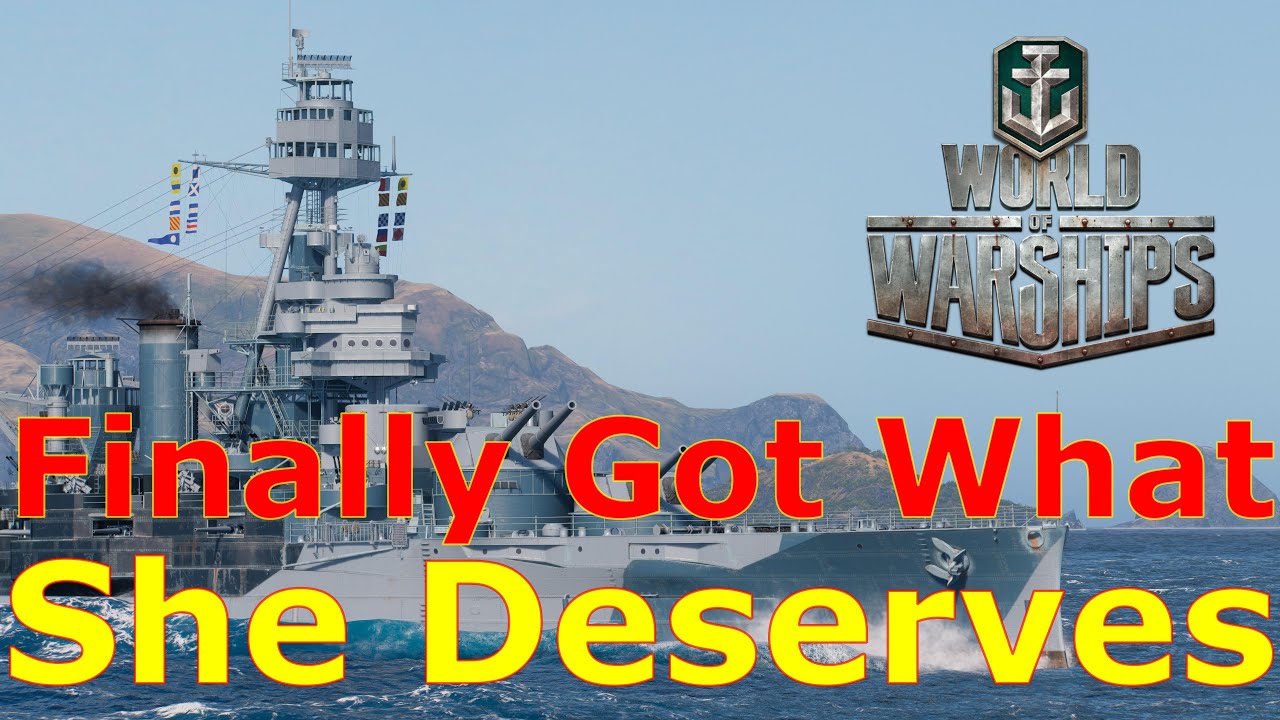 World of Warships- This Ship FINALLY Gets What She Deserves! (Texas)