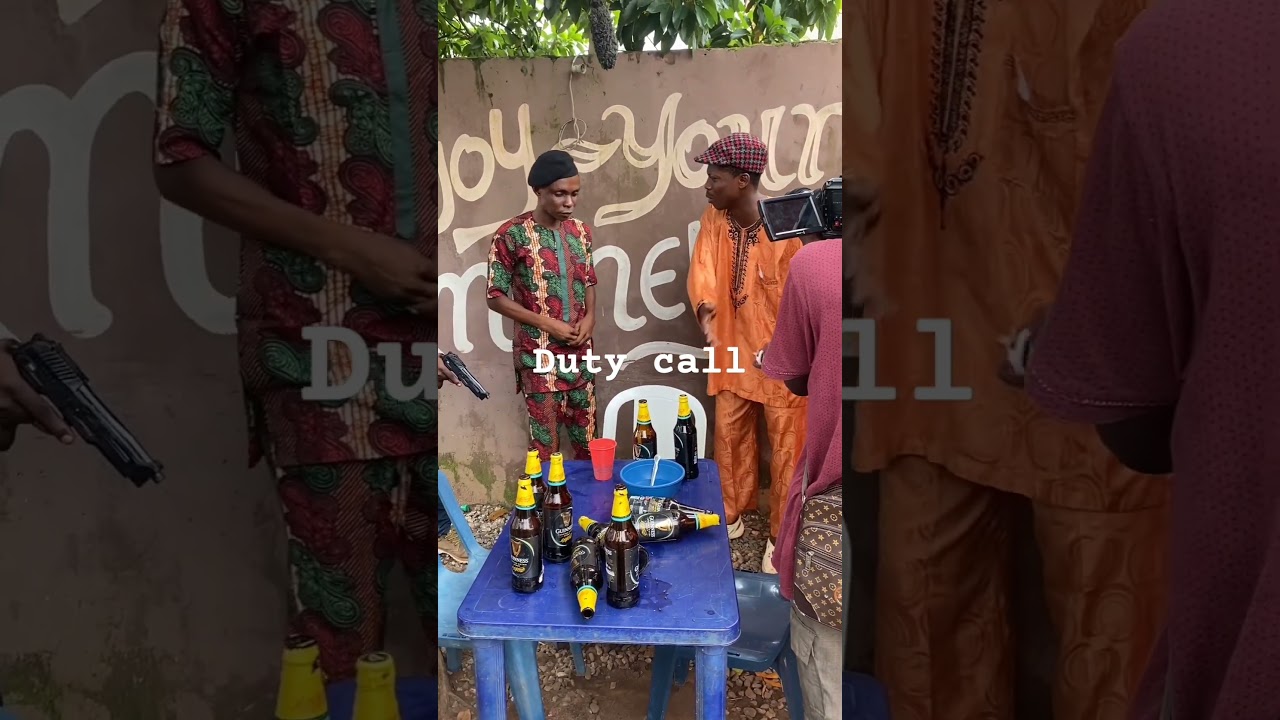 Apa and sisi Quadri on set #film #comedy #latestmovies #nigerianmovies #orisa #apa #sisiquadri