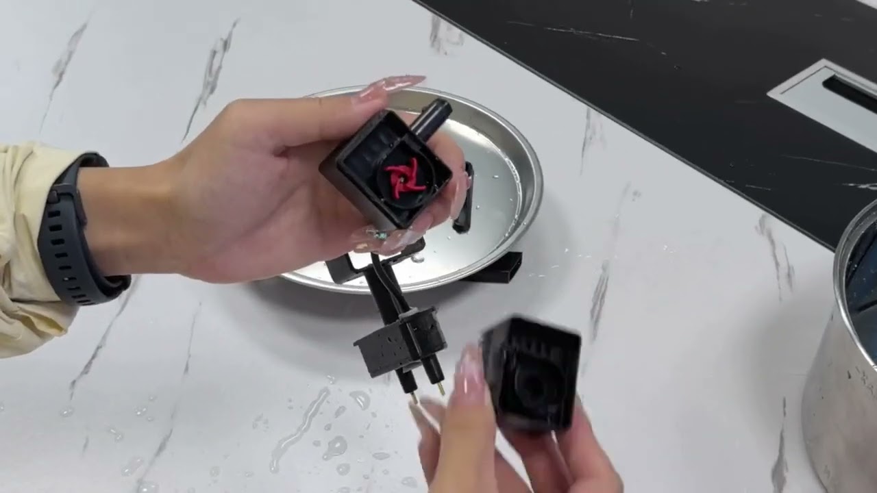 TOONIOOS W2 Battery Cat Fountain disassembly and Water Pump cleaning video