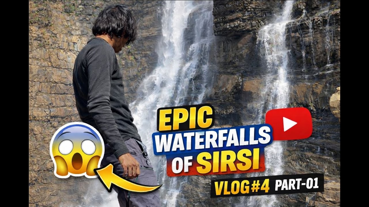 VLOG -4 | Exploring Waterfalls | Bike ride