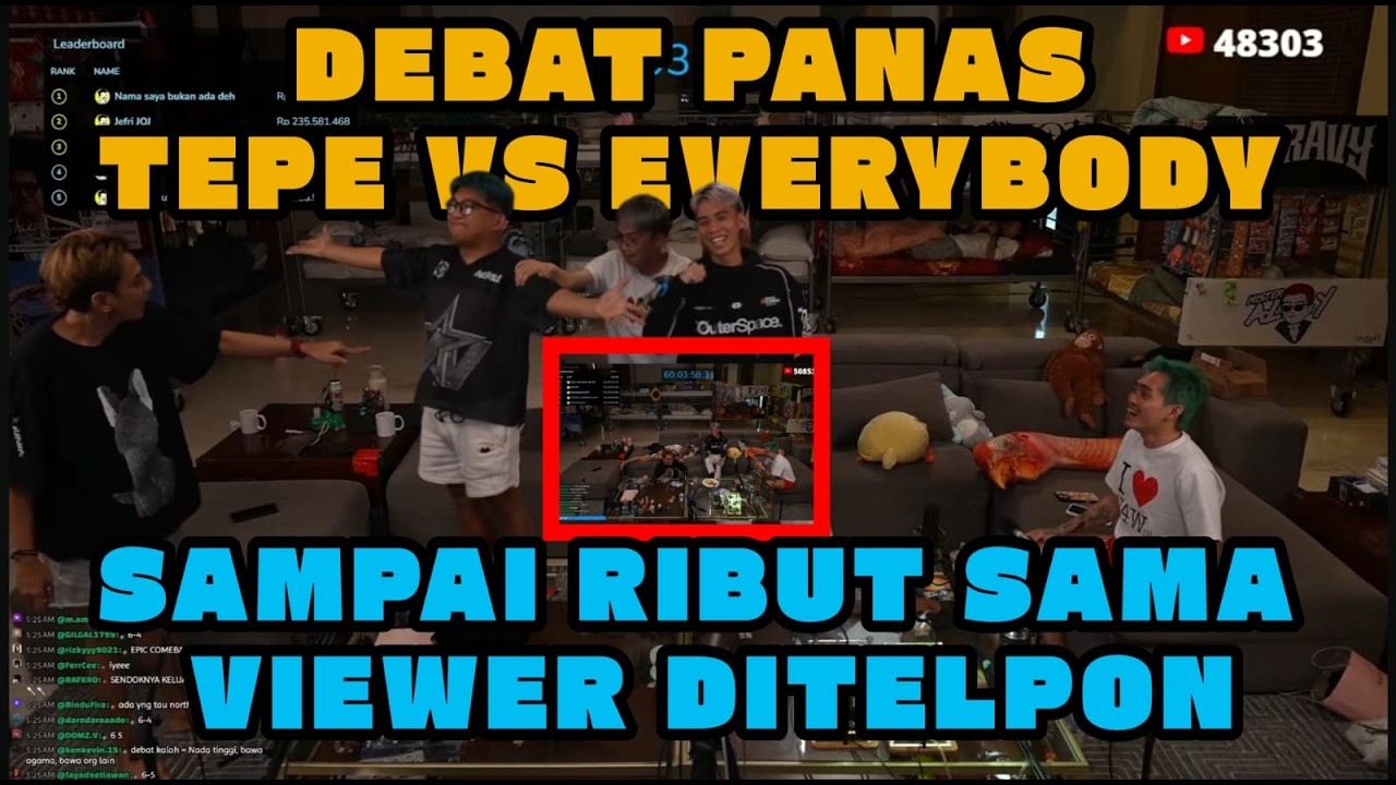 MARAPTHON S3 - DEBAT PANAS TEPE VS EVERYBODY!!!!