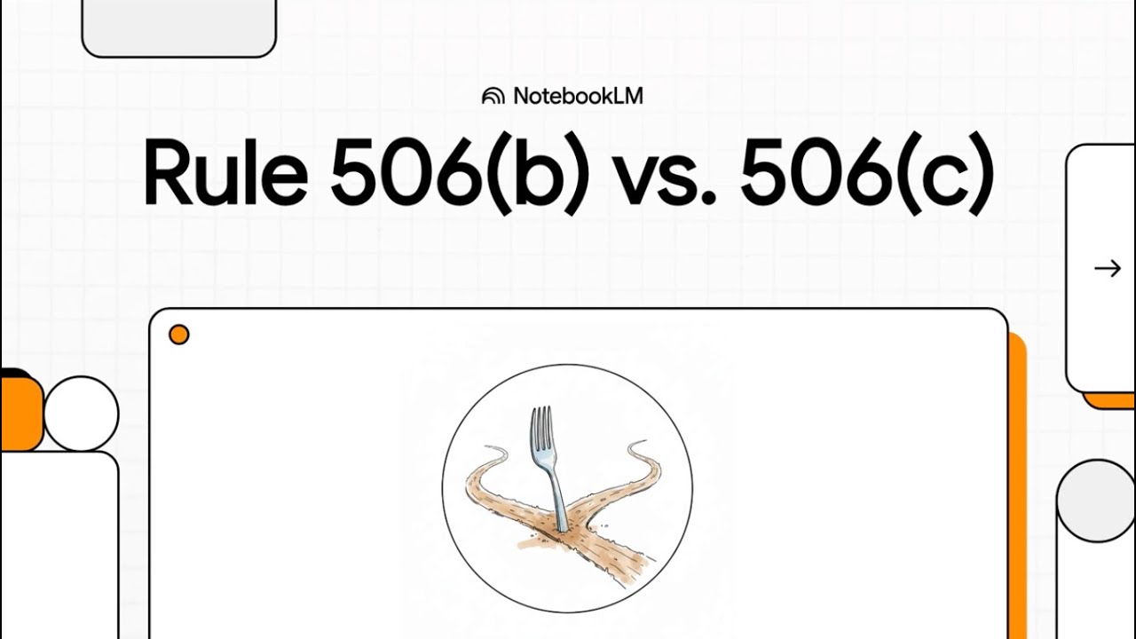Правило 506b против 506c: Какое исключение из Положения D подходит для вашего стартапа?
