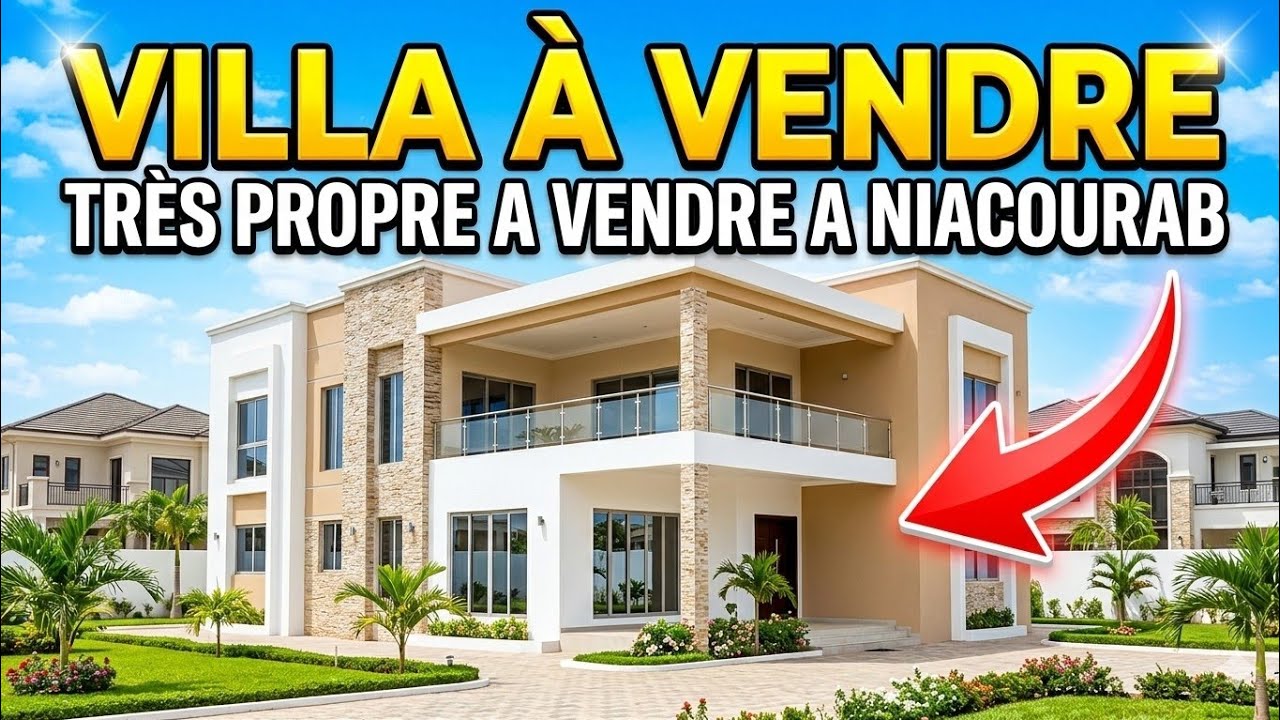 Villa très propre à vendre a NIACOURAB après stade tel: 707983237 
