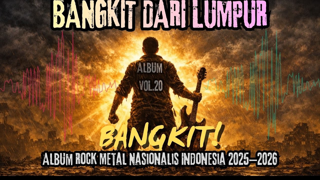 BANGKIT DARI LUMPUR 🔥 Album Rock Metal Nasionalis Indonesia 2025–2026 | Suara Rakyat Lawan Korupsi