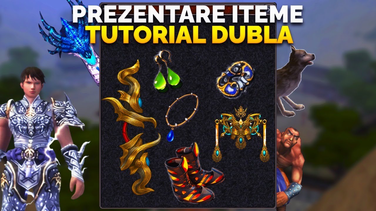 Metin2RO Tigerghost - Prezentare echipament hydra + TUTORIAL DUBLA