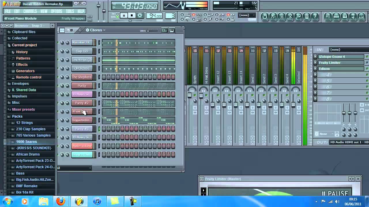 Ducati Riddim [Instrumental FLStudio Remake]