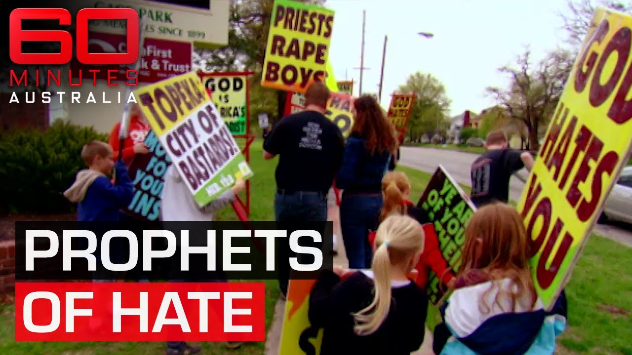 Confronting the Westboro Baptist Church, the most hated family in America | 60 Minutes Australia