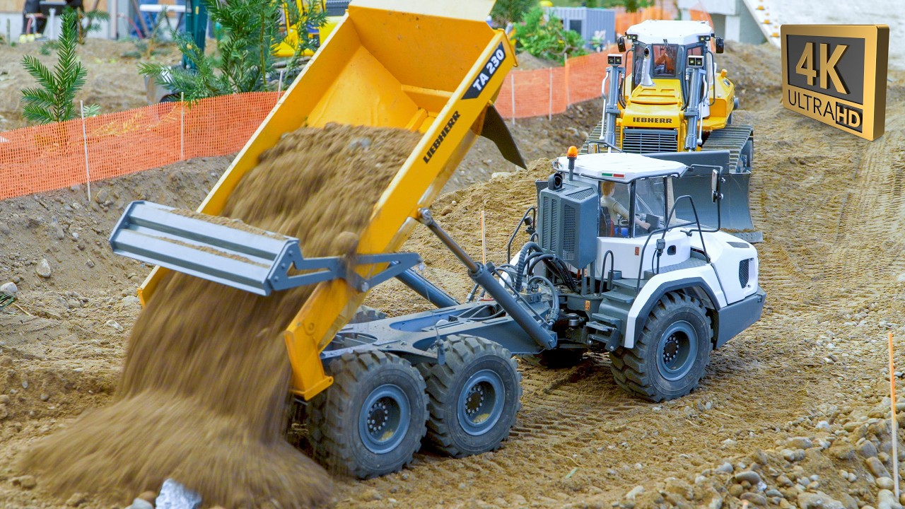 CRAZY RC Trucks and Construction Machines in ACTION Burghausen 2025 4K