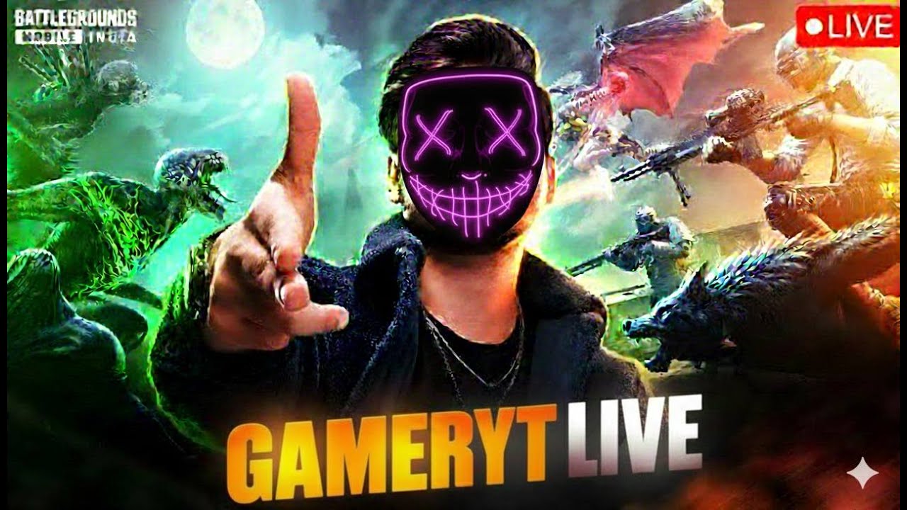 Rank push begins|| gamer yt is live ||#bgmilive #rankpush #pubglive