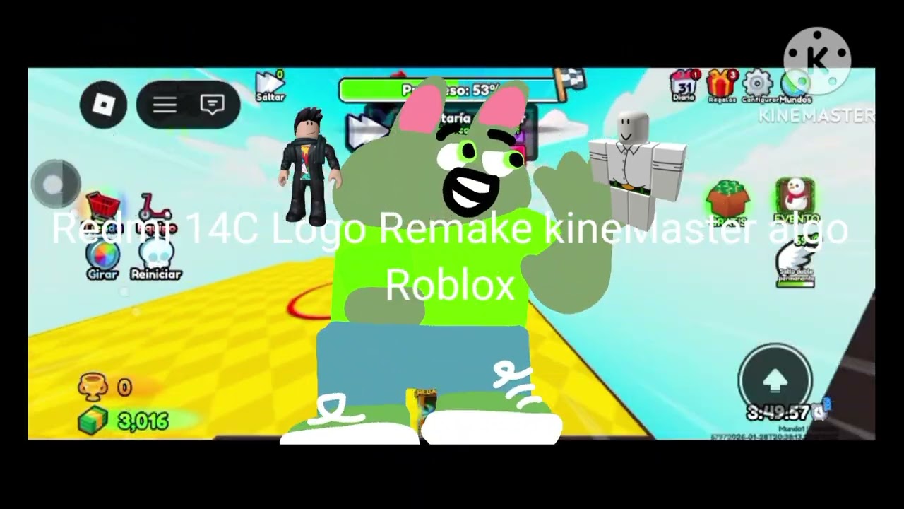 Diego le ya está bien gracias Logo KineMaster Algo qué los Dajas Redmi 14C @DiegoReyes-z9w