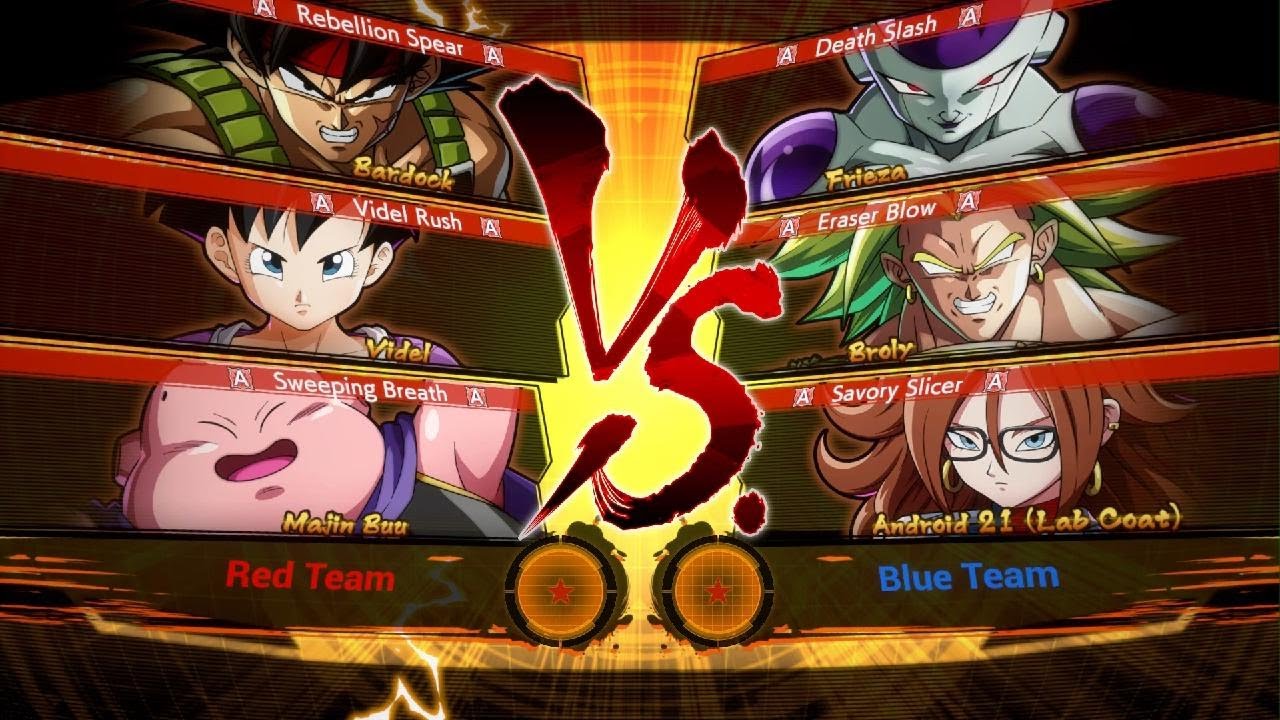Bardock, Videl, and Buu Gameplay