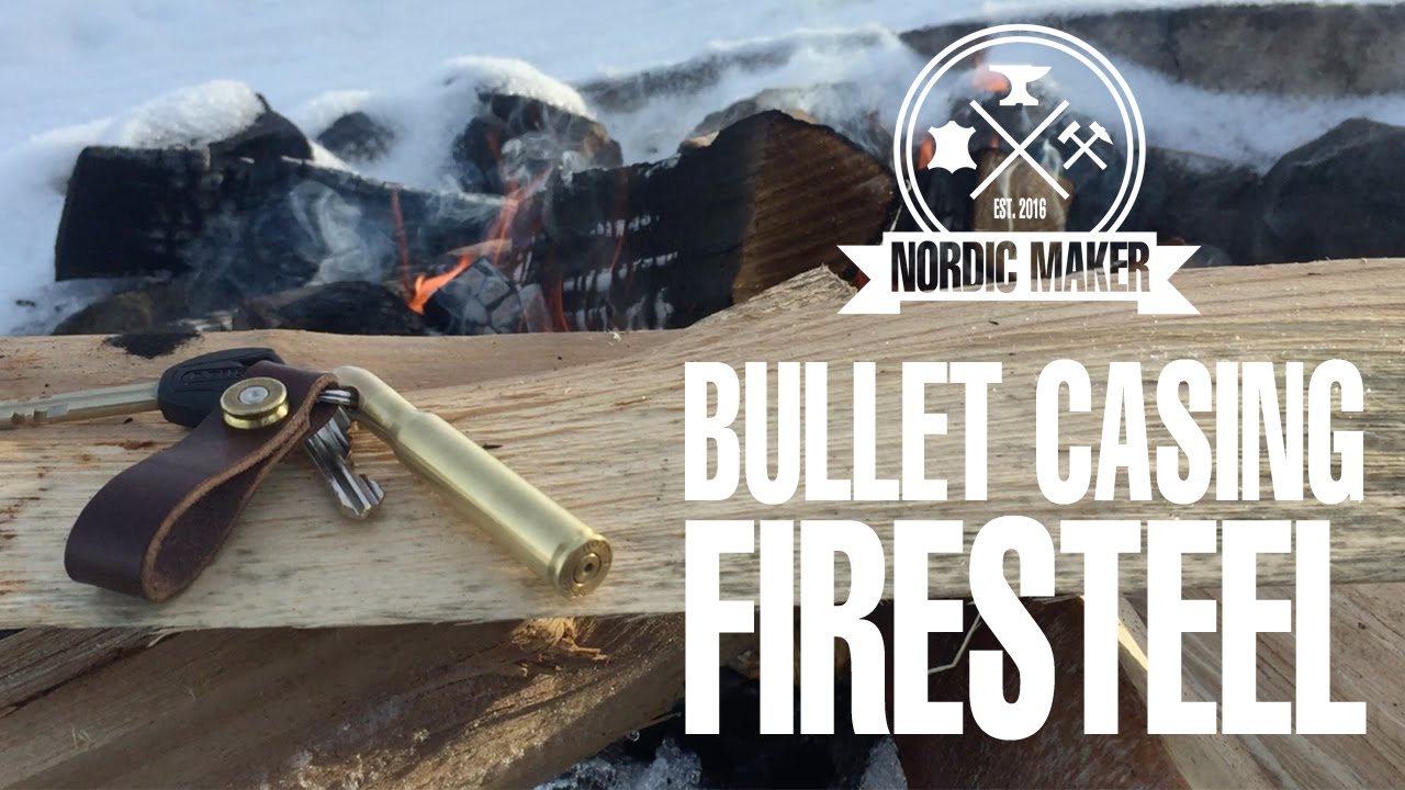 Bullet Casing Firesteel