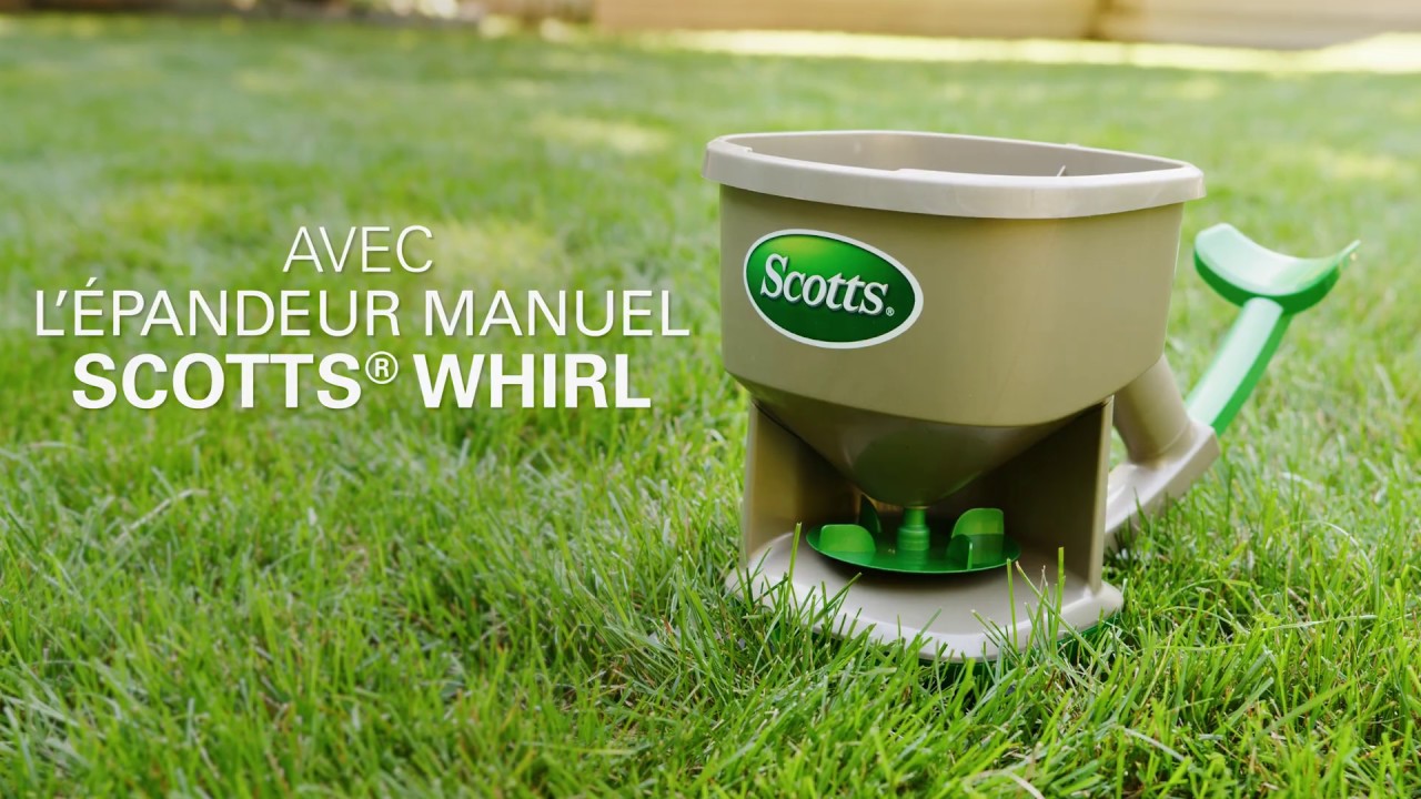 L'ÉPANDEUR MANUEL Scotts® WhirlMC