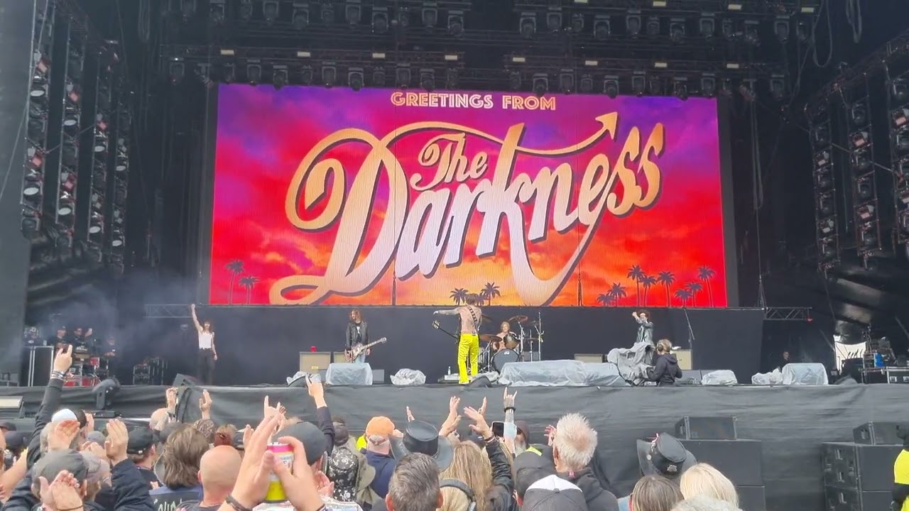 The Darkness (feat  Cal Cramer) - I belive in a thing called love - Sweden Rock Festival 2024