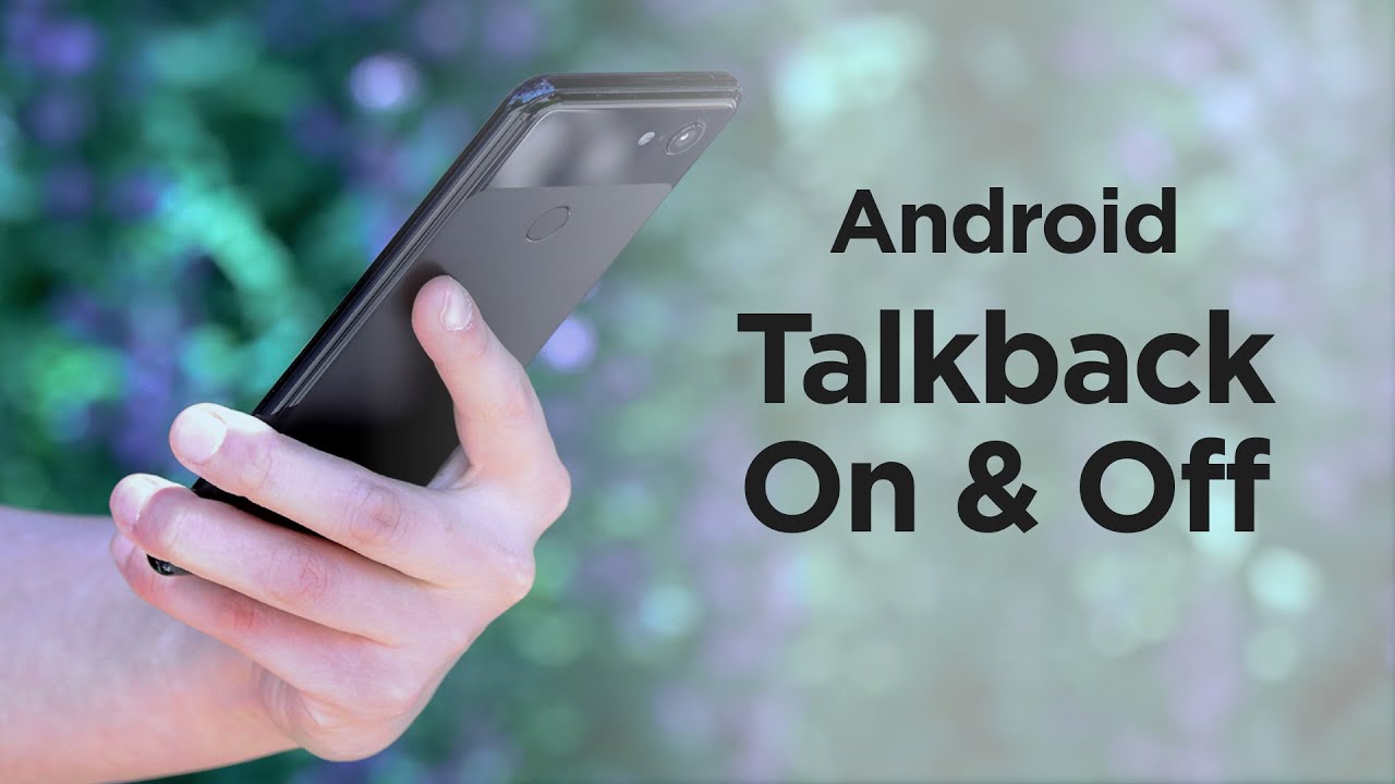 Android Talkback - How to Turn  On and Off  | Hadley Workshops Android TalkBack