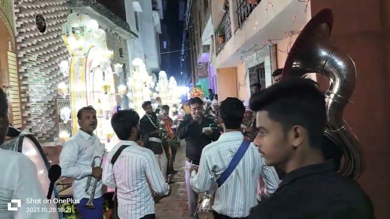 Ganga Band kasganj wala in Valmiki jayanti kasganj 28-10-2023     9719079221 chandan bhai