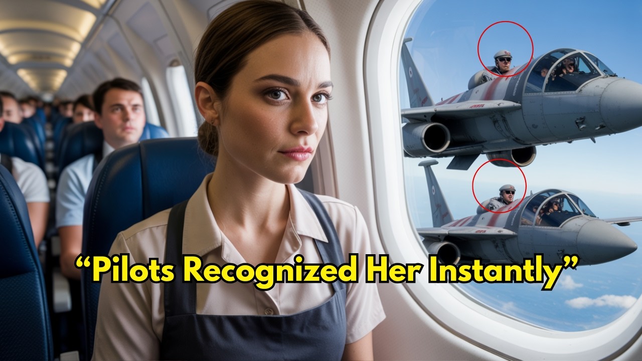 She Was Just a Waitress in Seat 17A — Until the F-22 Pilots Heard the Name ‘Falcon’...