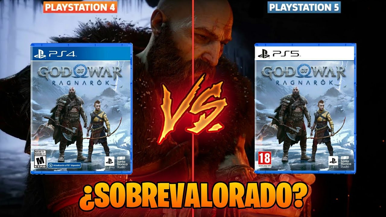 COMPARATIVA GR&Aacute;FICA: God of War Ragnarok - PS4 vs PS5 - &iquest;Vale la pena?
