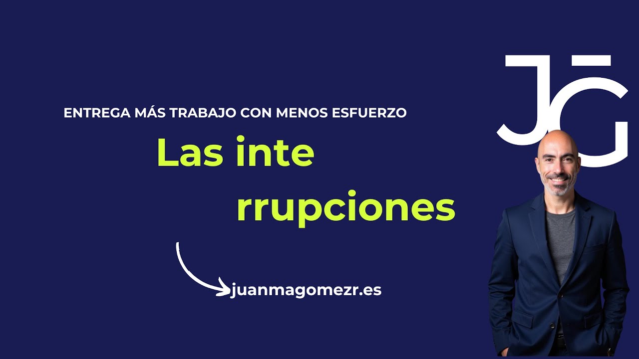 No necesitas más horas al día. Necesitas menos interrupciones.