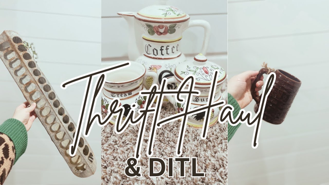 THRIFT HAUL | DAY IN THE LIFE | ANTIQUE FINDS