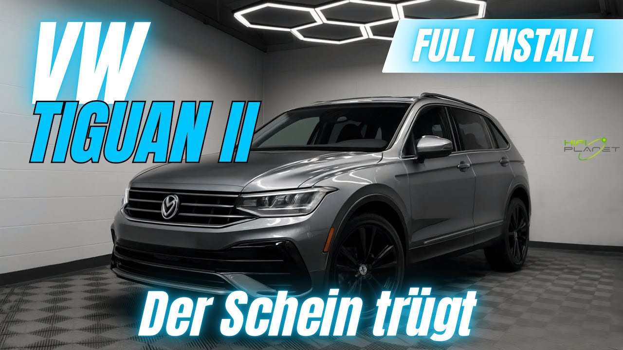 High-End Sound, der nicht sichtbar sein darf – VW Tiguan Umbau