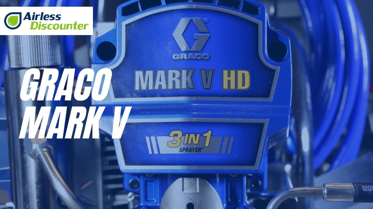 Pompe airless Graco Mark V Standard & ProContractor - Enduits de finition