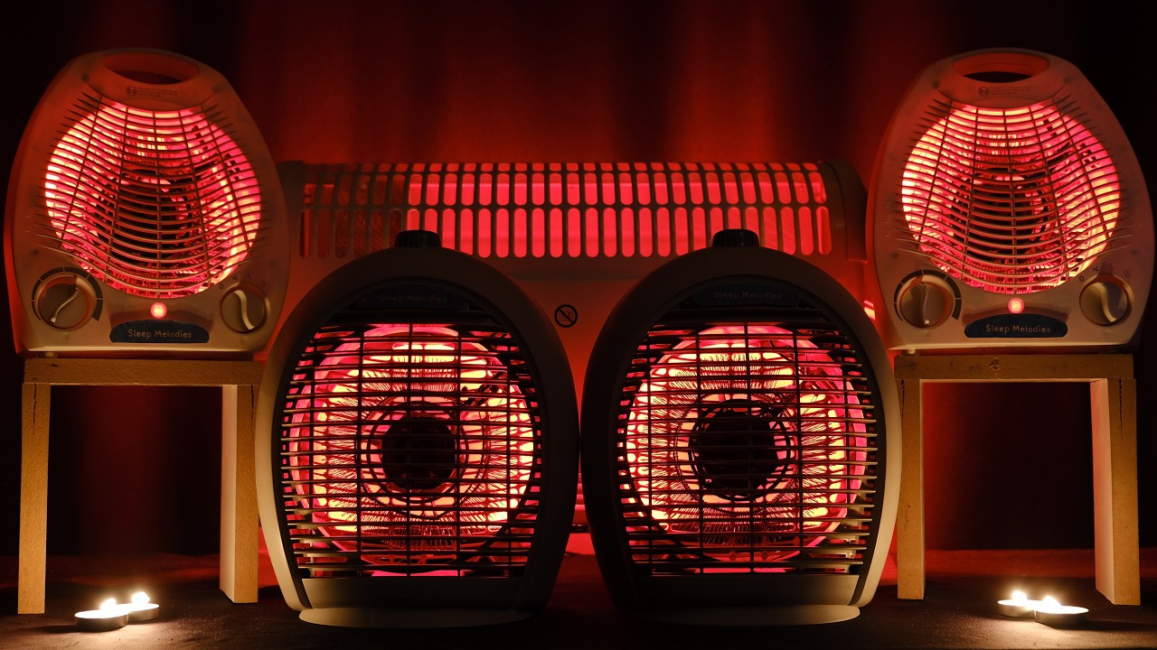 😴 5 Heater Fan Sounds with Deep Box Fan Noise for Easy Sleep and Deep Relaxation
