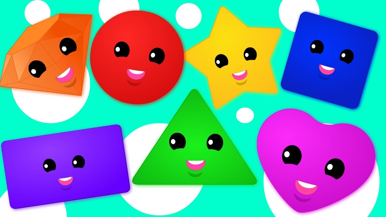 The Shapes Song | Learn Shapes and Lots More Nursery Rhymes Collection | Kids Songs