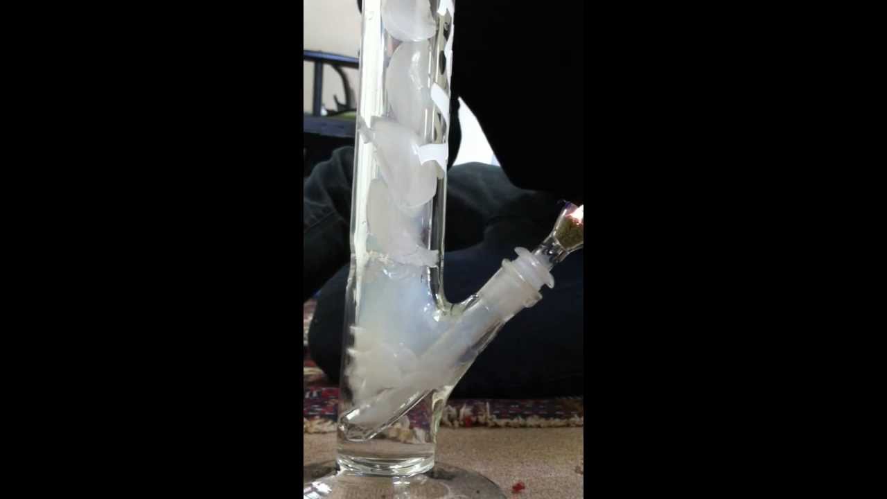Diffused Straight tube Molino Bong Hit
