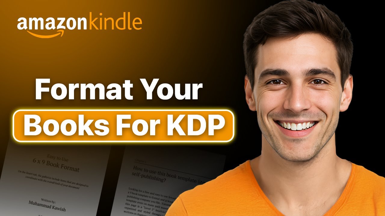 How To Format A Book For Amazon KDP In Microsoft Word - Step By Step (2025 Guide)