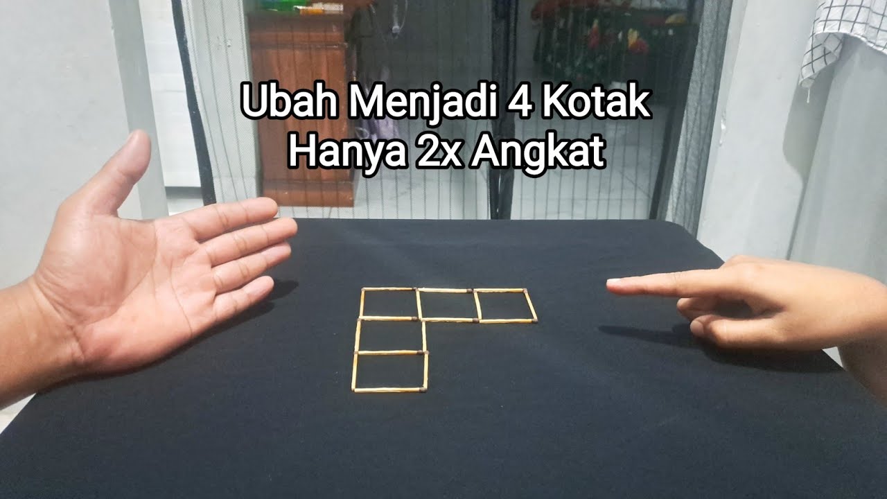 2 Kali Angkat Berubah Jadi 4 Kotak | Gimana Caranya???