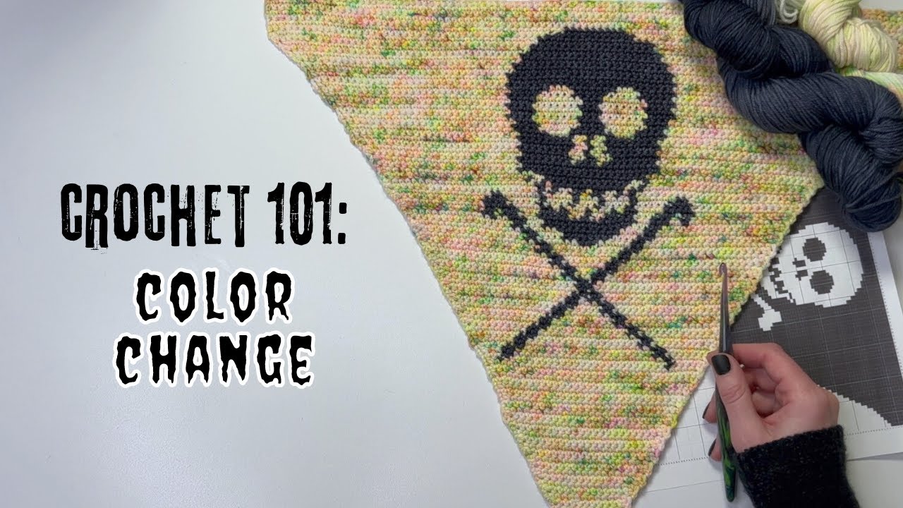 Crochet 101: Color Change for ABSOLUTE beginners! ~ Intarsia, Tapestry and Fair Isle Colorwork